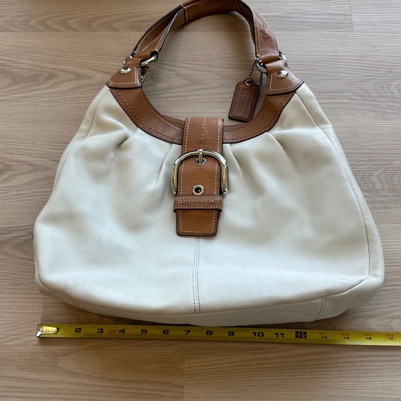 Coach Soho Lynn Buckle Leather Shoulder Bag - Picture 15 of 16